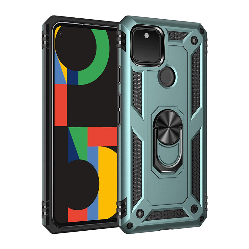 Étui à bague hybride pour Google Pixel 5 Étui à bague hybride pour Google Pixel 5